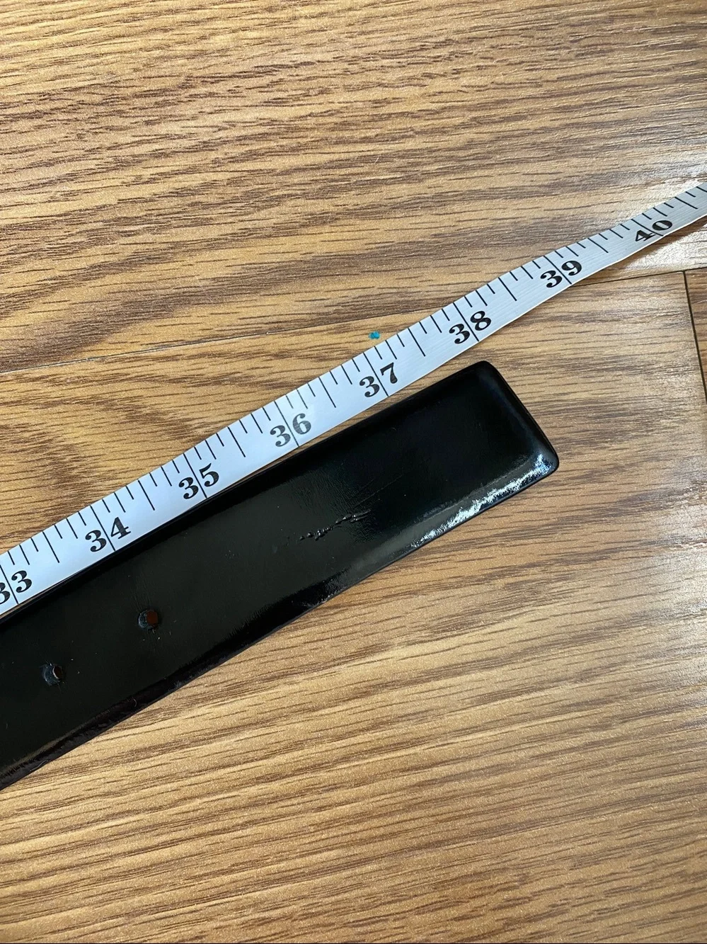 Calvin Klein Men's Black Genuine Leather, Buckle Dress Belt Size S